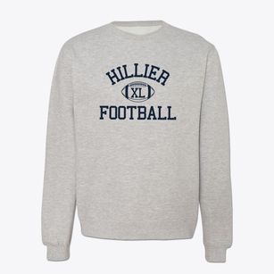 Hillier School Classic Football Crewneck Sweatshirt