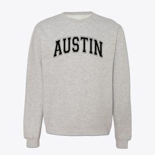 Austin Crusaders Homeschool Varsity Arch Crewneck Sweatshirt