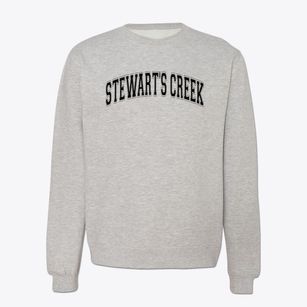 Stewart's Creek Elementary School Varsity Arch Crewneck Sweatshirt