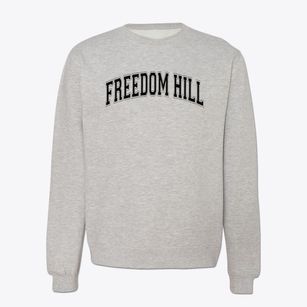 Freedom Hill Elementary School Varsity Arch Crewneck Sweatshirt