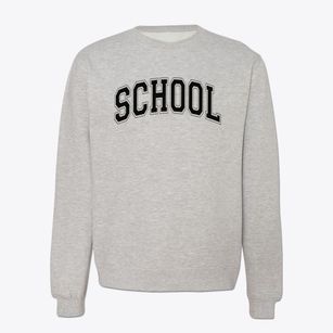 School Of Discovery Varsity Arch Crewneck Sweatshirt