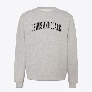 Lewis And Clark Elementary School Varsity Arch Crewneck Sweatshirt