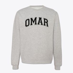 Omar Junior High School Varsity Arch Crewneck Sweatshirt