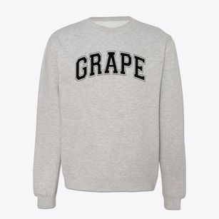 Grape Elementary School Varsity Arch Crewneck Sweatshirt
