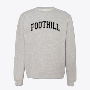 Foothill Elementary School Varsity Arch Crewneck Sweatshirt