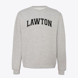 Lawton Alternative School Varsity Arch Crewneck Sweatshirt