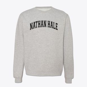 Nathan Hale Elementary School Varsity Arch Crewneck Sweatshirt