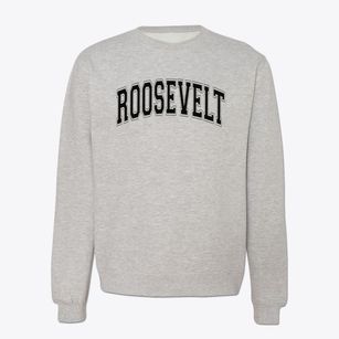 Roosevelt Elementary School Varsity Arch Crewneck Sweatshirt