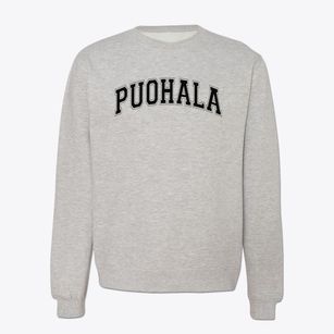 Puohala Elementary School Varsity Arch Crewneck Sweatshirt