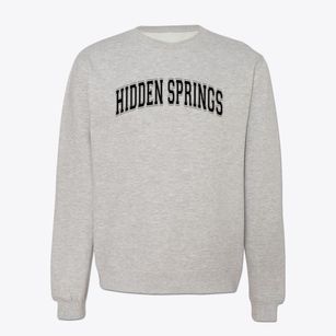 Hidden Springs Charter School Varsity Arch Crewneck Sweatshirt