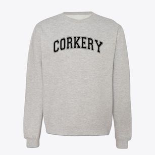 Corkery Elementary School Varsity Arch Crewneck Sweatshirt