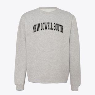 New Lowell South Elementary School Varsity Arch Crewneck Sweatshirt