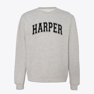 Harper Elementary School Varsity Arch Crewneck Sweatshirt