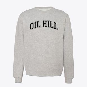 Oil Hill Elementary School Varsity Arch Crewneck Sweatshirt