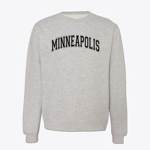 Minneapolis High School Varsity Arch Crewneck Sweatshirt