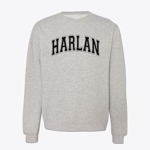 Harlan High School Varsity Arch Crewneck Sweatshirt