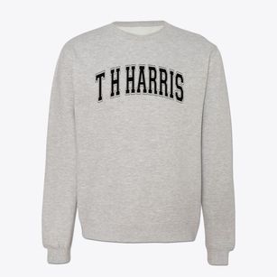 T H Harris Middle School Varsity Arch Crewneck Sweatshirt