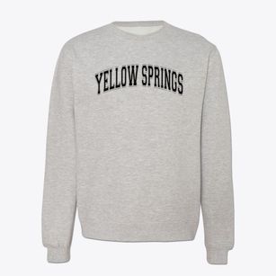 Yellow Springs Elementary School Varsity Arch Crewneck Sweatshirt