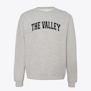The Valley Academy Varsity Arch Crewneck Sweatshirt