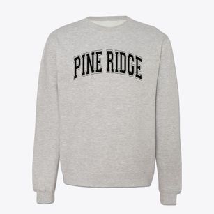 Pine Ridge Christian School Varsity Arch Crewneck Sweatshirt