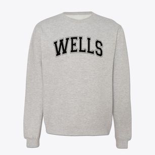 Wells Elementary School Varsity Arch Crewneck Sweatshirt