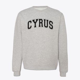 Cyrus Math Science & Technology School Varsity Arch Crewneck Sweatshirt