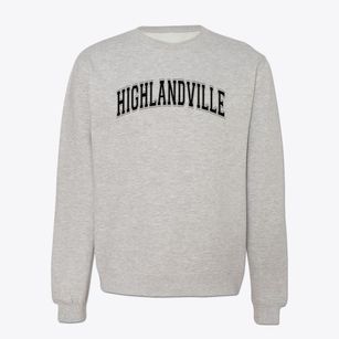 Highlandville Elementary School Varsity Arch Crewneck Sweatshirt
