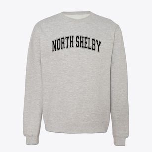 North Shelby Elementary School Varsity Arch Crewneck Sweatshirt