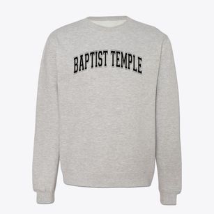 Baptist Temple School Varsity Arch Crewneck Sweatshirt