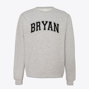 Bryan High School Varsity Arch Crewneck Sweatshirt
