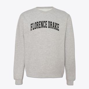 Florence Drake Elementary School Varsity Arch Crewneck Sweatshirt