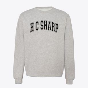 H C Sharp Elementary School Varsity Arch Crewneck Sweatshirt