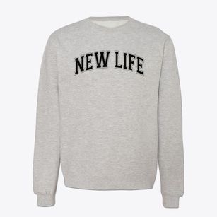 New Life Christian Preschool Varsity Arch Crewneck Sweatshirt