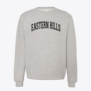 Eastern Hills Baptist School Varsity Arch Crewneck Sweatshirt