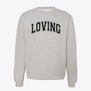 Loving High School Varsity Arch Crewneck Sweatshirt