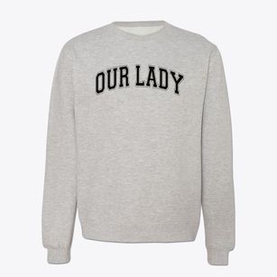 Our Lady Queen Of Angels School Varsity Arch Crewneck Sweatshirt