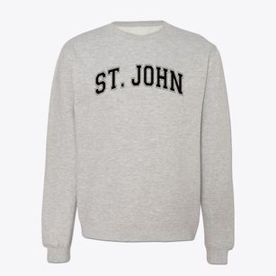 St John The Evangelist Parish Varsity Arch Crewneck Sweatshirt