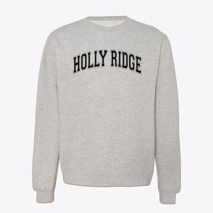 Holly Ridge Elementary Varsity Arch Crewneck Sweatshirt