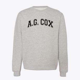 A.g. Cox Middle School Varsity Arch Crewneck Sweatshirt