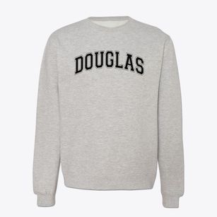 Douglas Elementary School Varsity Arch Crewneck Sweatshirt