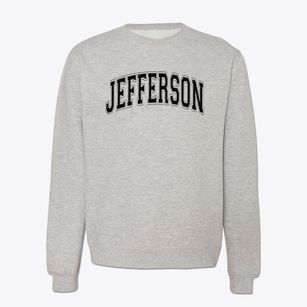Jefferson Elementary School Varsity Arch Crewneck Sweatshirt