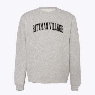 Rittman Village School Varsity Arch Crewneck Sweatshirt