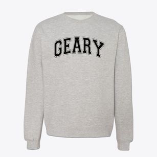 Geary Elementary School Varsity Arch Crewneck Sweatshirt