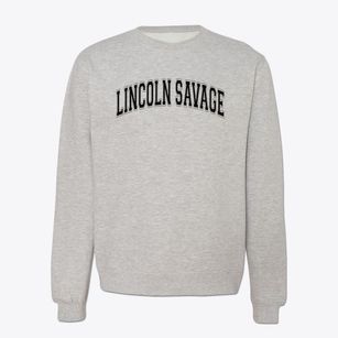 Lincoln Savage Middle School Varsity Arch Crewneck Sweatshirt