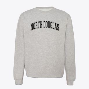 North Douglas Elementary School Varsity Arch Crewneck Sweatshirt