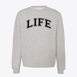 Life Christian School Varsity Arch Crewneck Sweatshirt