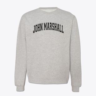 John Marshall Elementary School 41 Varsity Arch Crewneck Sweatshirt
