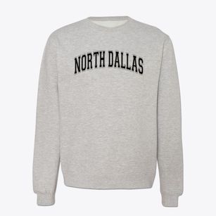 North Dallas High School Varsity Arch Crewneck Sweatshirt