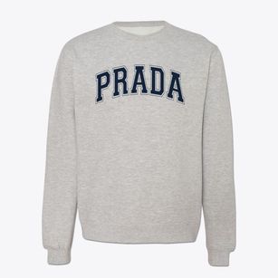Prada Elementary School Varsity Arch Crewneck Sweatshirt