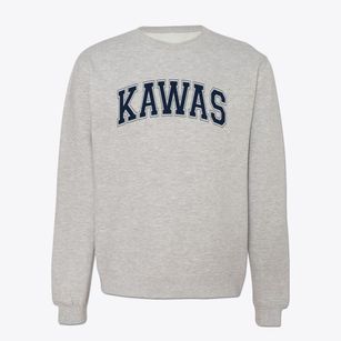 Kawas Elementary School Varsity Arch Crewneck Sweatshirt